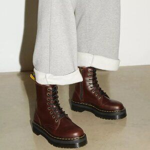 Doc Marten Platform Lace Up Boots